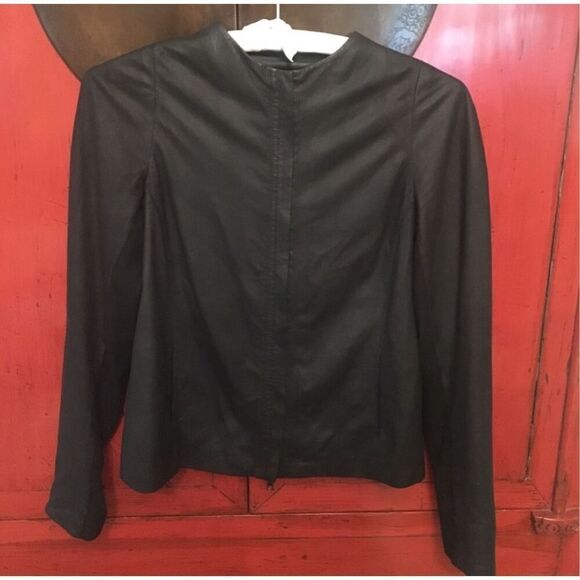 Vince ‘Paper’ Leather Jacket - Picture 3 of 14